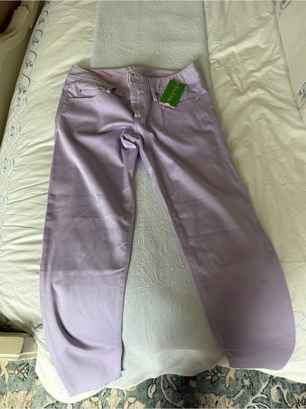 Lilly Pulitzer Worth Skinny Jeans in Iced Lilac